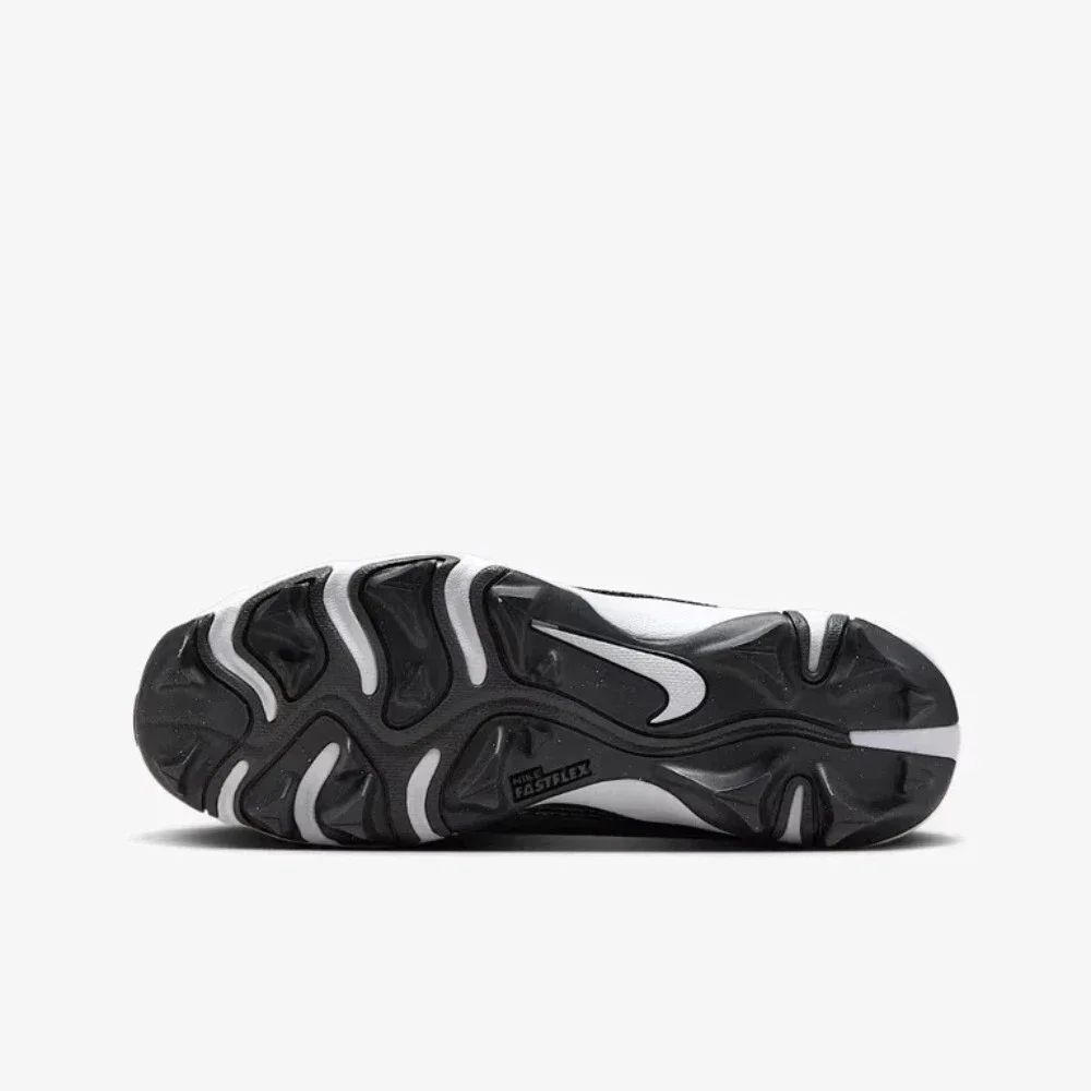 Nike Alpha Menace 4 Shark FQ4012-001 Kids US 12 Black Football Cleats GBNC1554